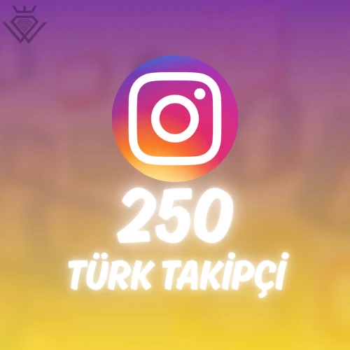 Instagram 250 Türk Takipçi - Güvenli İşlem