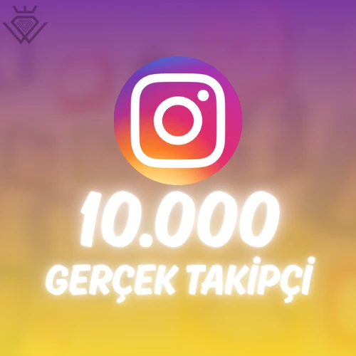 Instagram 10.000 Gerçek Takipçi - Güvenli İşlem