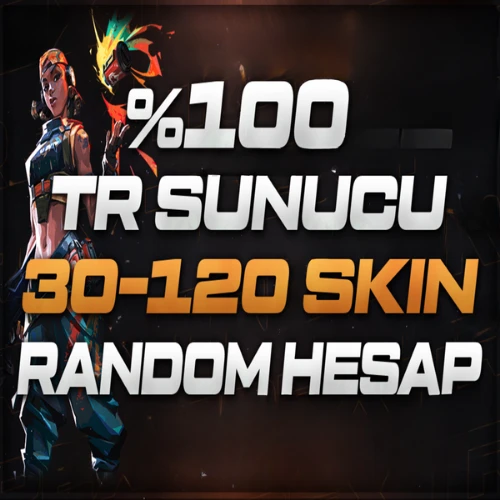 ✨VALORANT TR SUNUCU 30-120 SKİN GARANTİLİ RANDOM✨