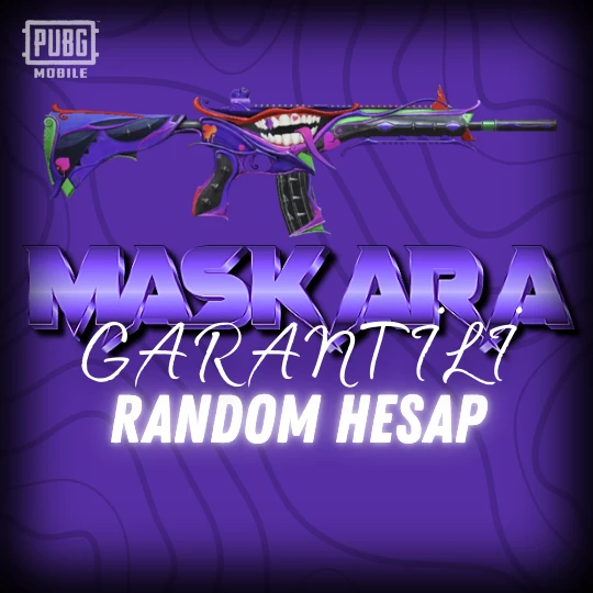 PUBG Mobile - Maskara Garantili Random Hesap (sınırlı stok)