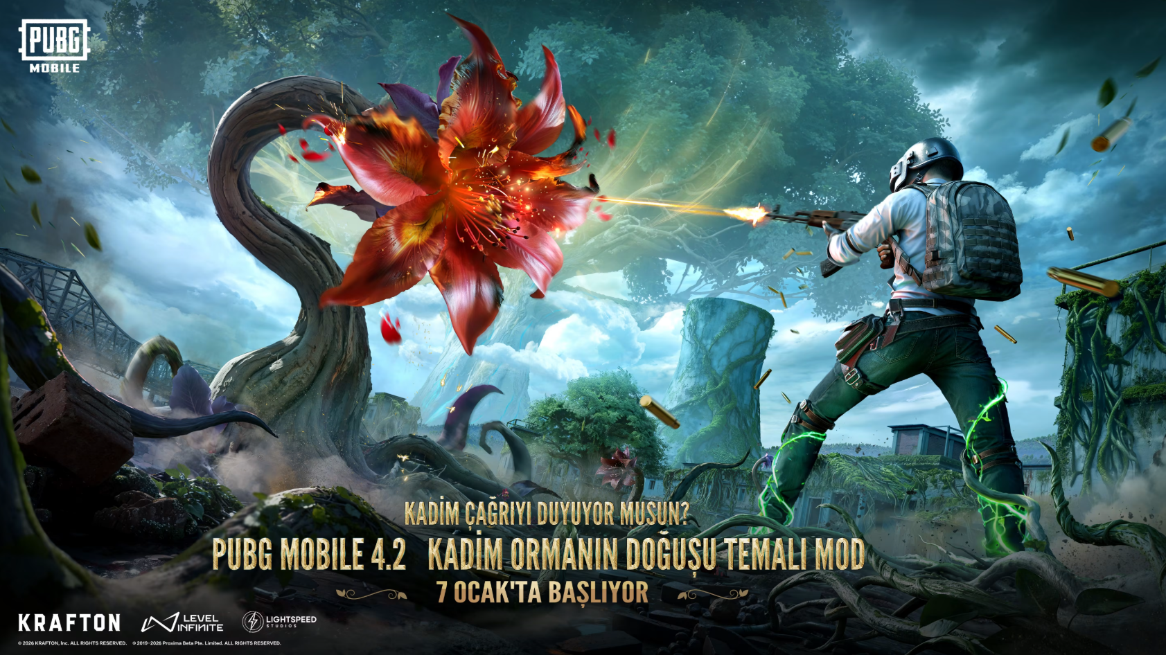 PUBG Mobile 4.2 Güncellemesi Yayında: PrimeWood Genesis Dönemi Başladı