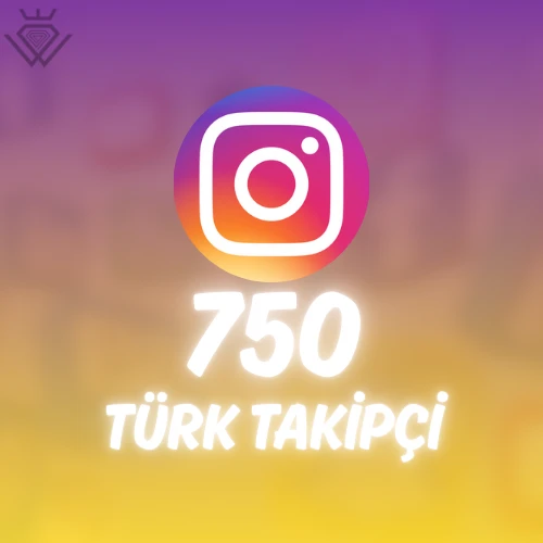 Instagram 750 Türk Takipçi - Güvenli İşlem