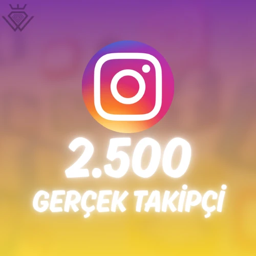 Instagram 2.500 Gerçek Takipçi - Güvenli İşlem