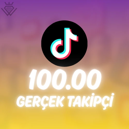 TikTok 100.000 Takipçi - Güvenli İşlem